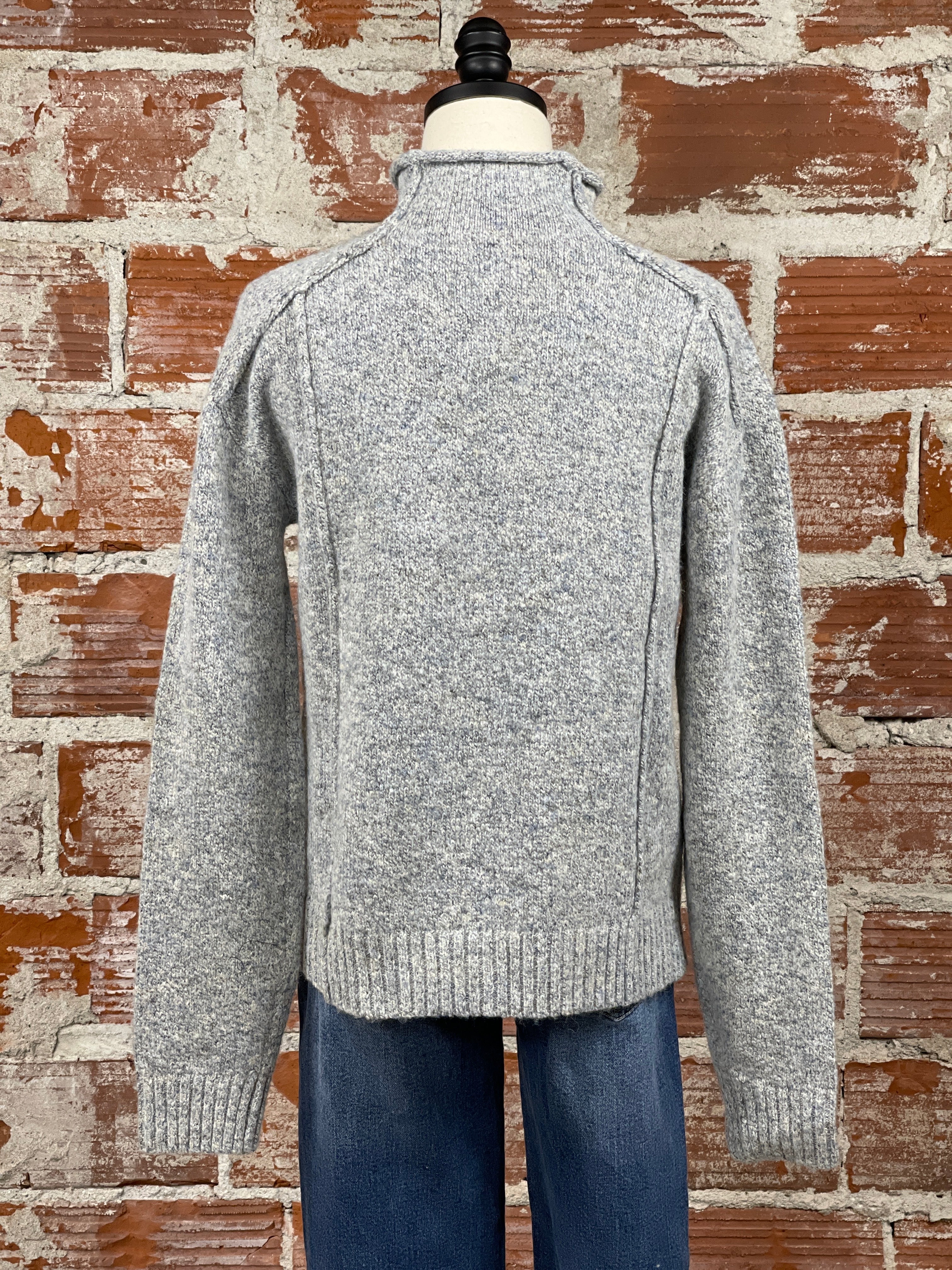 Flag and Anthem Bethania Sweater in Blue Multi-131 - Sweaters F/W (June - Nov)-Little Bird Boutique