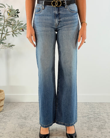 Kut from the Kloth Jean High Rise in Ablaze-210 Denim-Little Bird Boutique