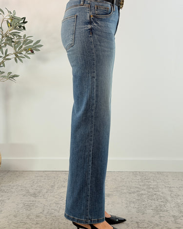 Kut from the Kloth Jean High Rise in Ablaze-210 Denim-Little Bird Boutique