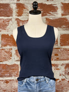 Z Supply Sirena Rib Tank in Eclipse-122 - Jersey Tops S/S (Dec - May)-Little Bird Boutique