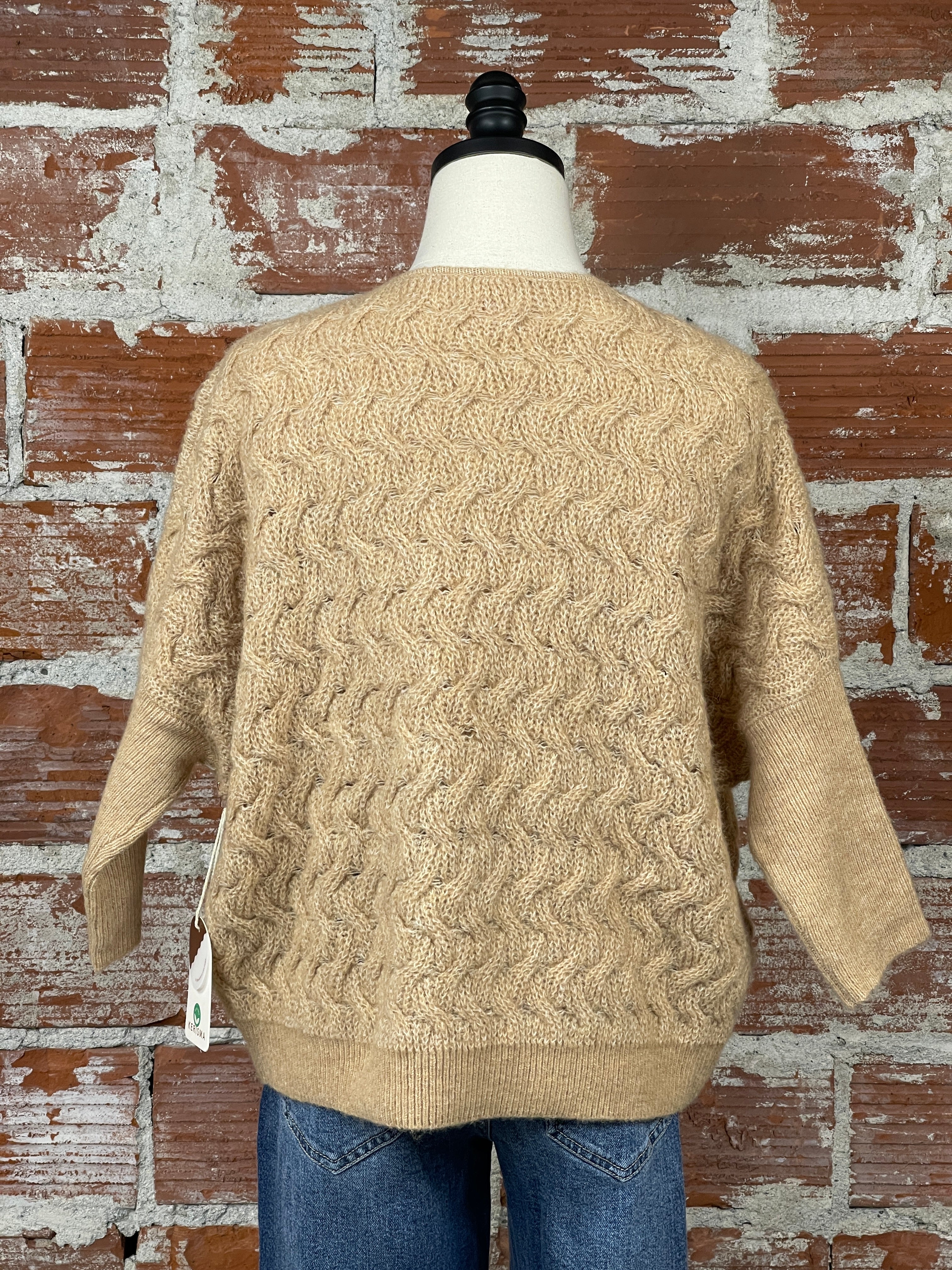 Kerisma Nash Sweater in Camel-131 - Sweaters F/W (June - Nov)-Little Bird Boutique