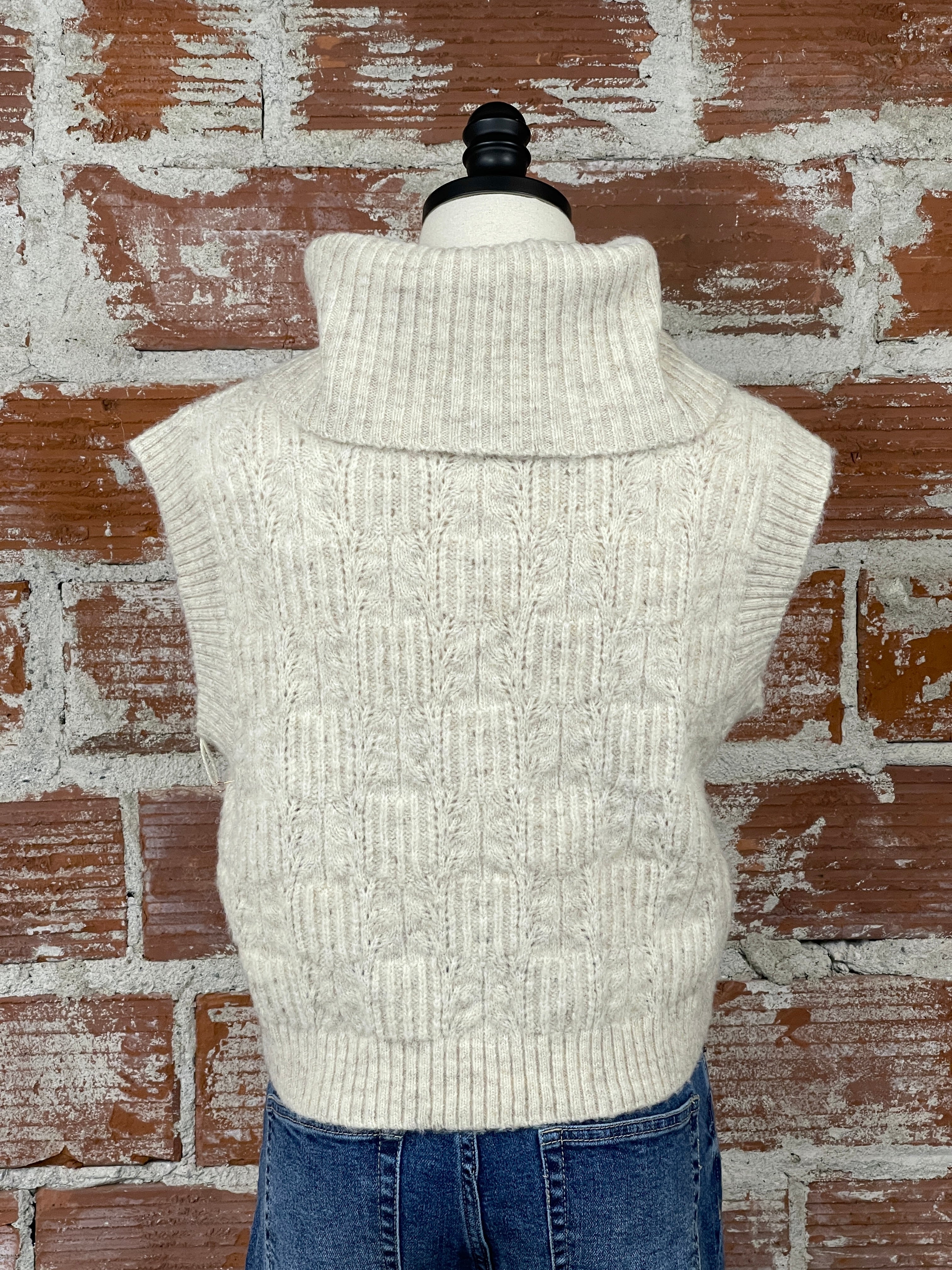 Kerisma Marlene Sweater in Oatmeal-131 - Sweaters F/W (June - Nov)-Little Bird Boutique