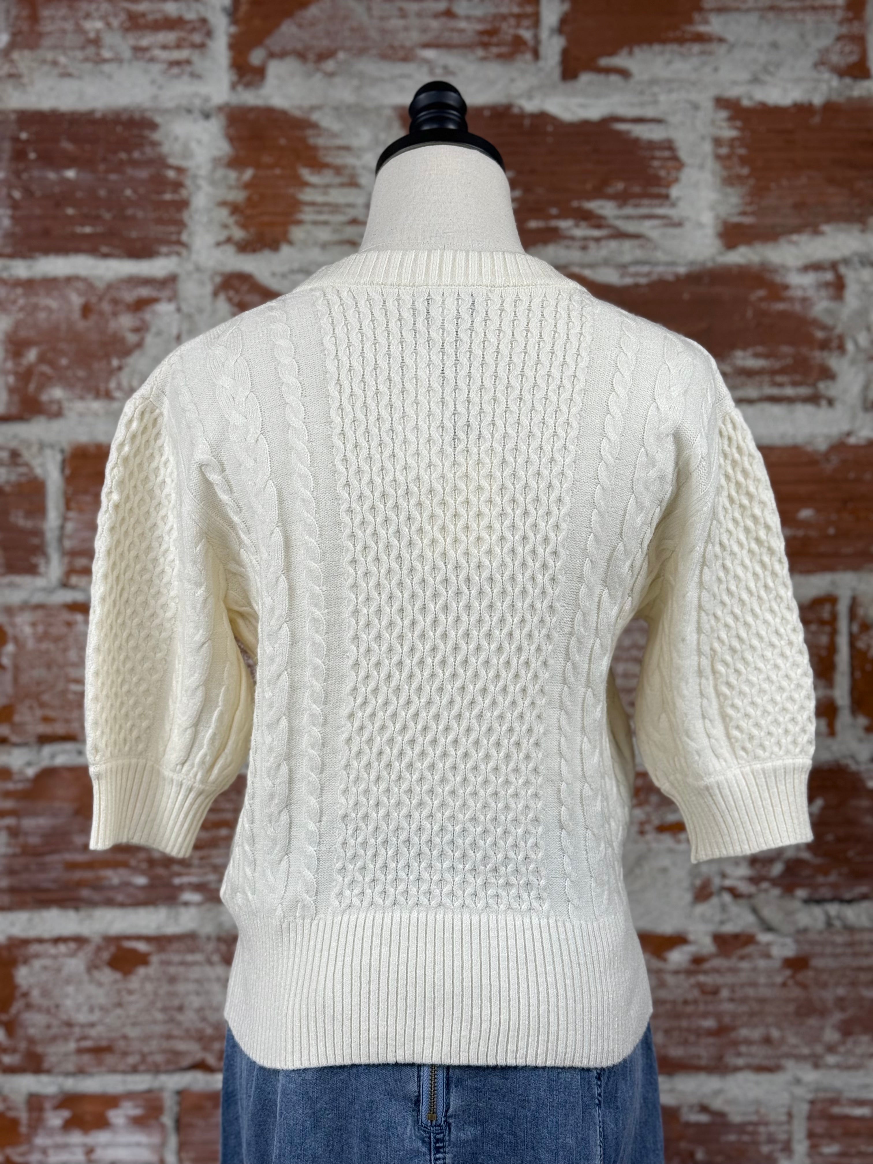 Nibe Sweater in Birch-132 - Sweaters S/S (Dec - May)-Little Bird Boutique