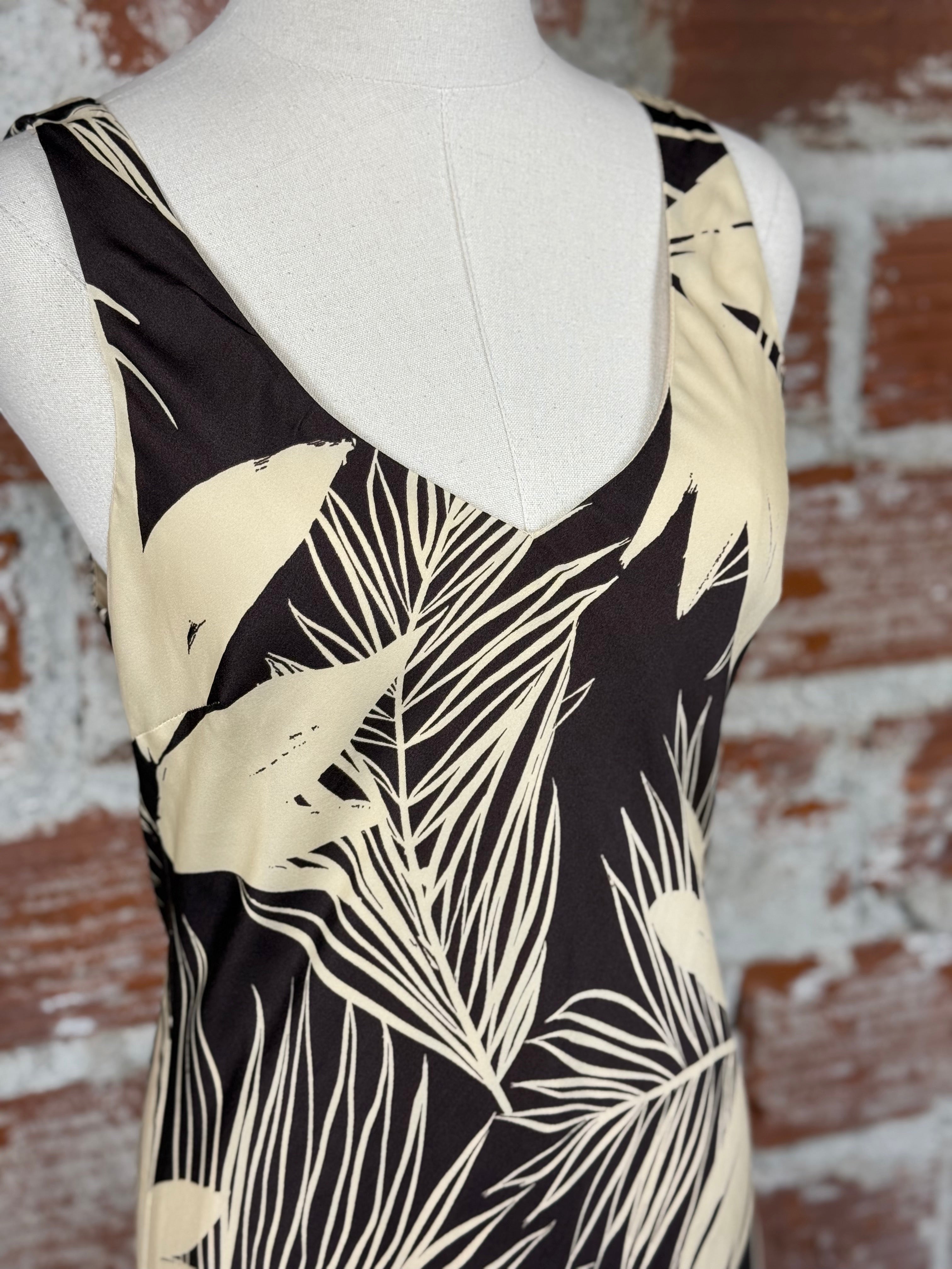 Z Supply Hana Palmera Maxi Dress in Lava Rock-152 Dresses - Long-Little Bird Boutique