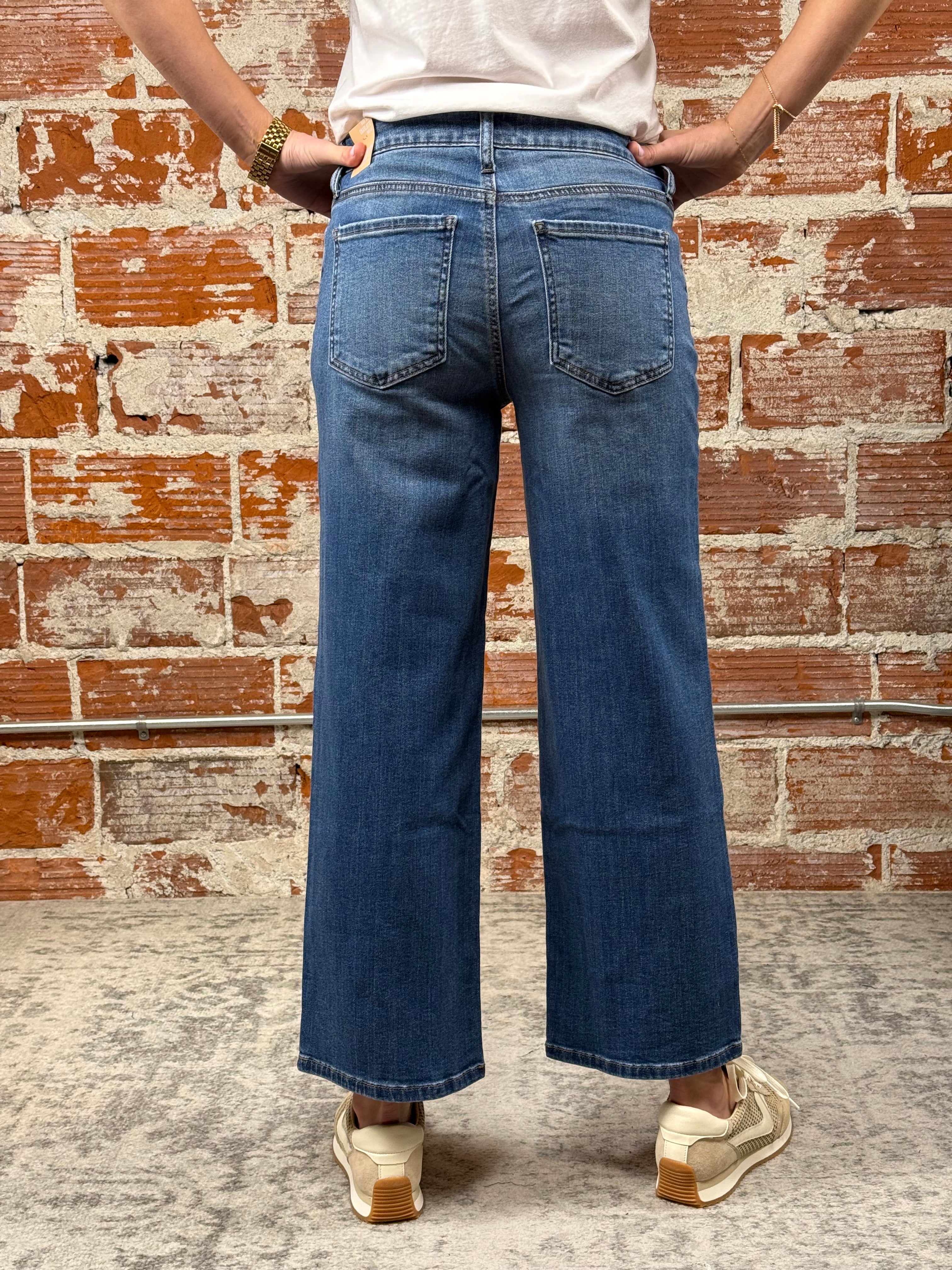 Kut from the Kloth Charlotte Jeans in Healthy Wash-210 Denim-Little Bird Boutique