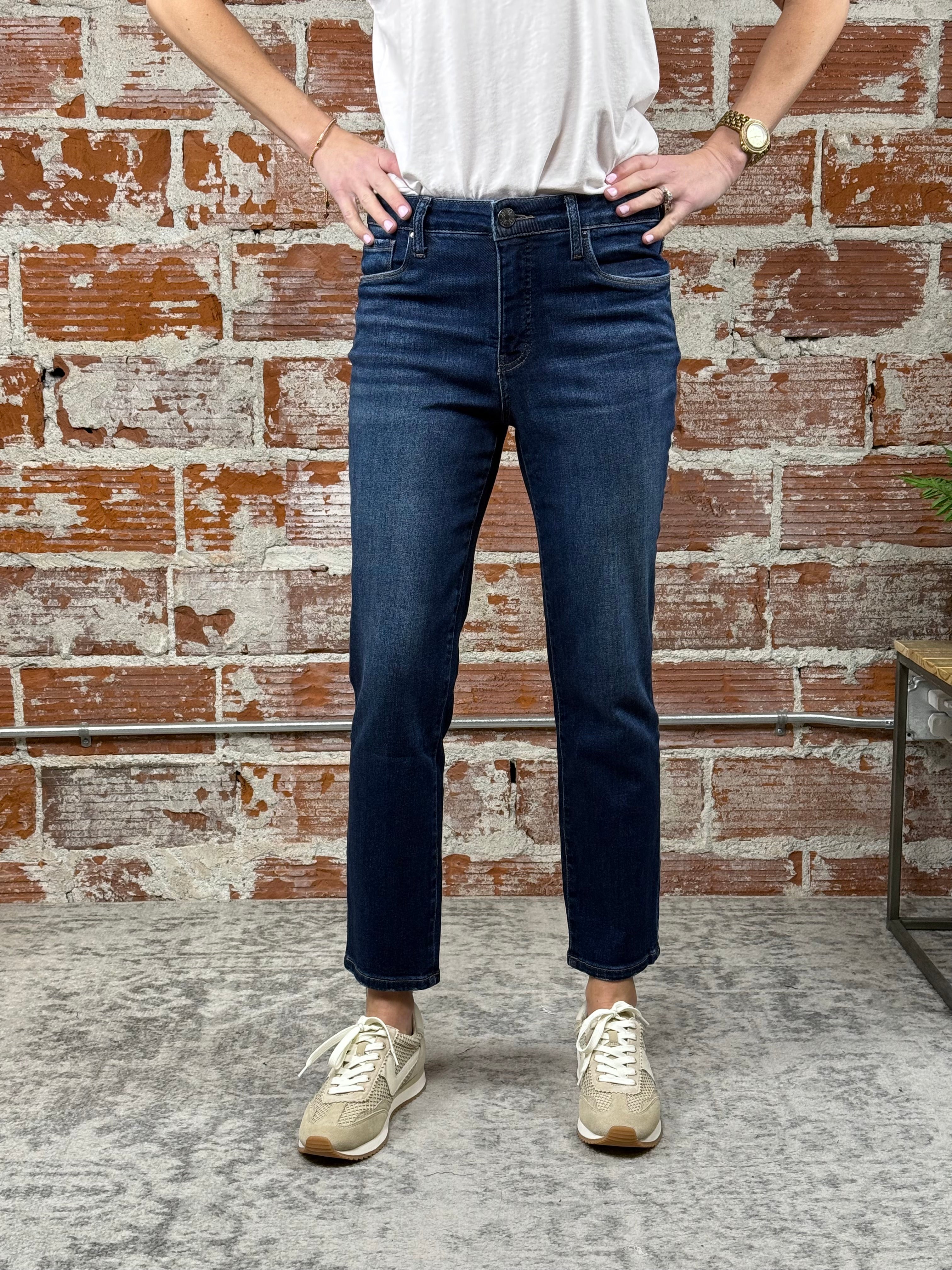 KUT from the Kloth Reese Denim in Enchantment With Dark Stone-210 Denim-Little Bird Boutique