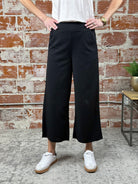 Siham Pants in Black-220 Pants-Little Bird Boutique