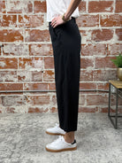 Siham Pants in Black-220 Pants-Little Bird Boutique