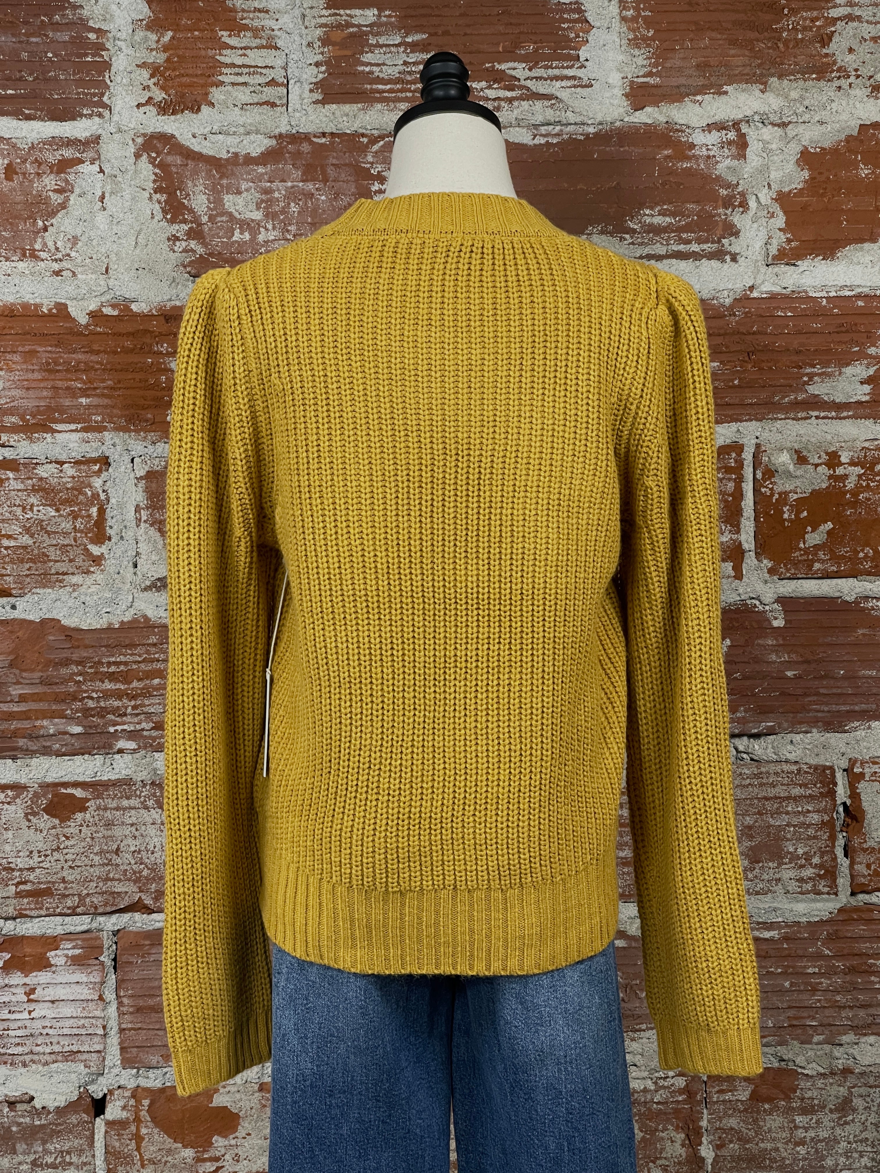 Another Love Priya Sweater in Ochre-131 - Sweaters F/W (June - Nov)-Little Bird Boutique