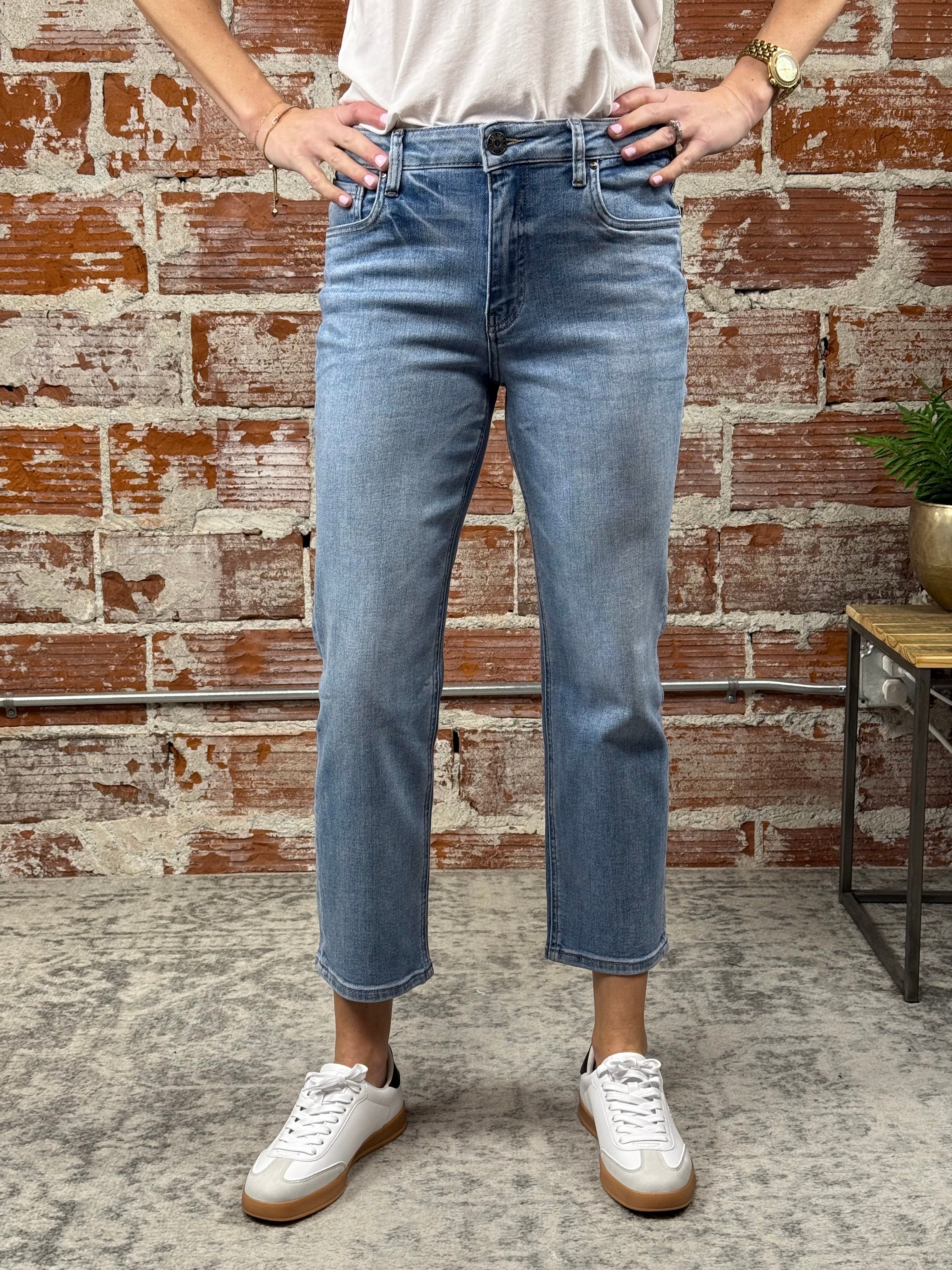 Kut from the Kloth Elizabeth Jeans in Supported Wash-210 Denim-Little Bird Boutique