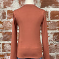 Lizzy Top in Brick-121 - Jersey Tops F/W (June - Nov)-Little Bird Boutique