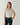 Quiet Charm Top in Cream and Navy Stripe-112 - Woven Top S/S (Dec - May)-Little Bird Boutique