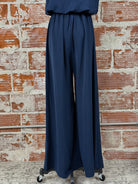 Ronnie Pants in Navy-220 Pants-Little Bird Boutique