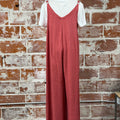 Etonia Jumpsuit in Brick-160 Jumpsuits/ Rompers-Little Bird Boutique