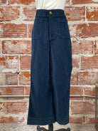 Jak and Rae Alyx Pants in Midnight-220 Pants-Little Bird Boutique