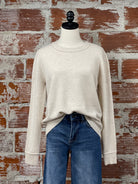 Elizabeth Sweater in Cream-131 - Sweaters F/W (June - Nov)-Little Bird Boutique