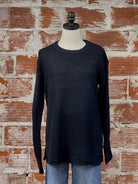 Kickback Sweater in Black-131 - Sweaters F/W (June - Nov)-Little Bird Boutique