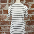 Mika Tee in Grey Stripe-122 - Jersey Tops S/S (Dec - May)-Little Bird Boutique