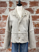 Flag and Anthem Pennington Reversible Jacket in Taupe Grey-141 Outerwear Coats & Jackets-Little Bird Boutique