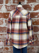 Thread and Supply Desiree Shirt in Ivory Multi Plaid-111 - Woven Top F/W (June- Nov)-Little Bird Boutique