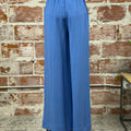 Z Supply Soleil Textured Pant in Riviera-220 Pants-Little Bird Boutique