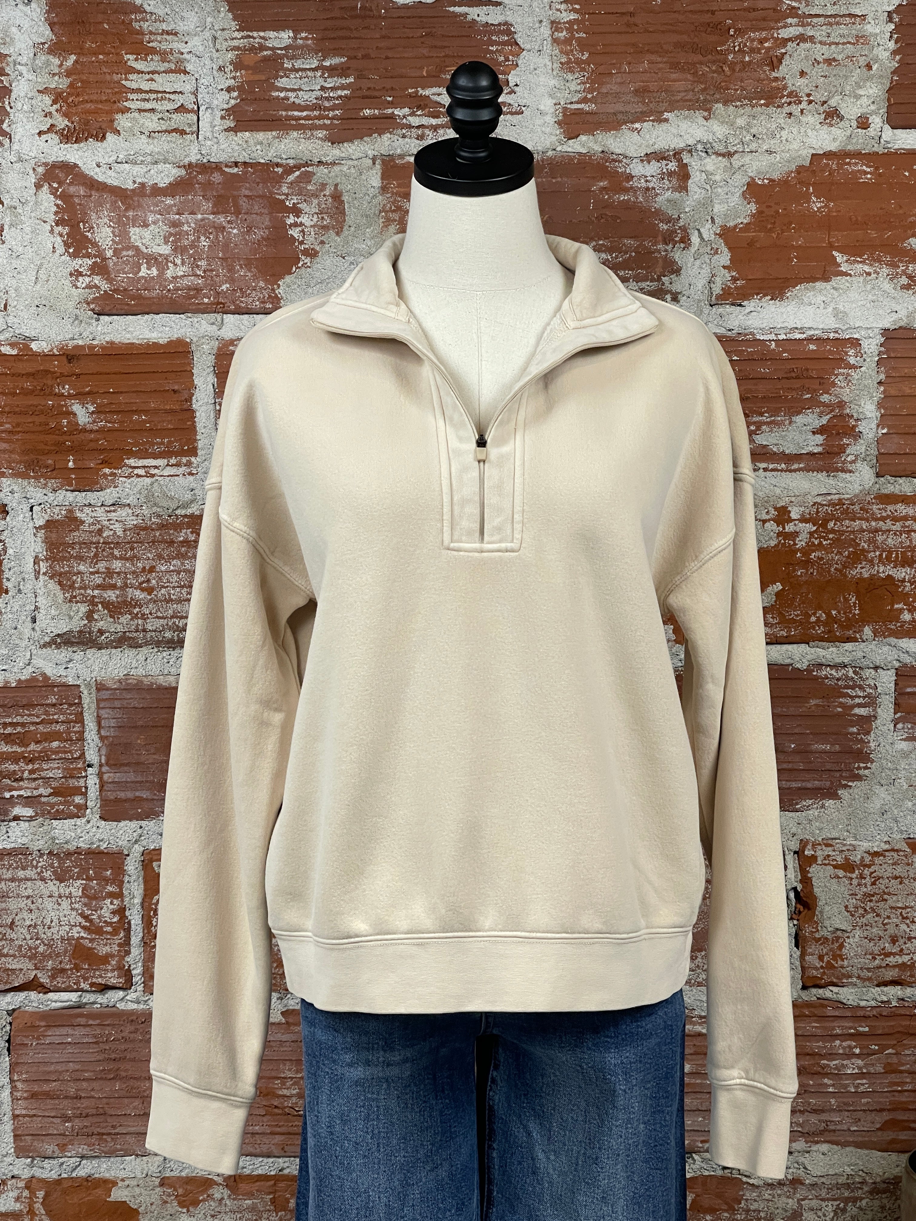 Thread and Supply Mirabel Pullover in Oyster-142 Sweatshirts & Hoodies-Little Bird Boutique