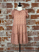 Livie Dress in Azalea-112 - Woven Top S/S (Dec - May)-Little Bird Boutique