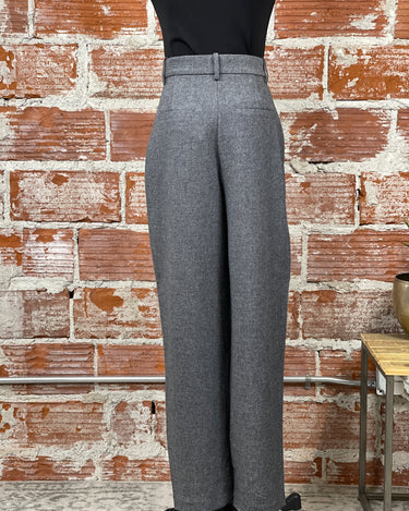 Etona Pants in Grey Milange-220 Pants-Little Bird Boutique