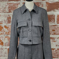 Etona Blazer in Grey Milange-141 Outerwear Coats & Jackets-Little Bird Boutique