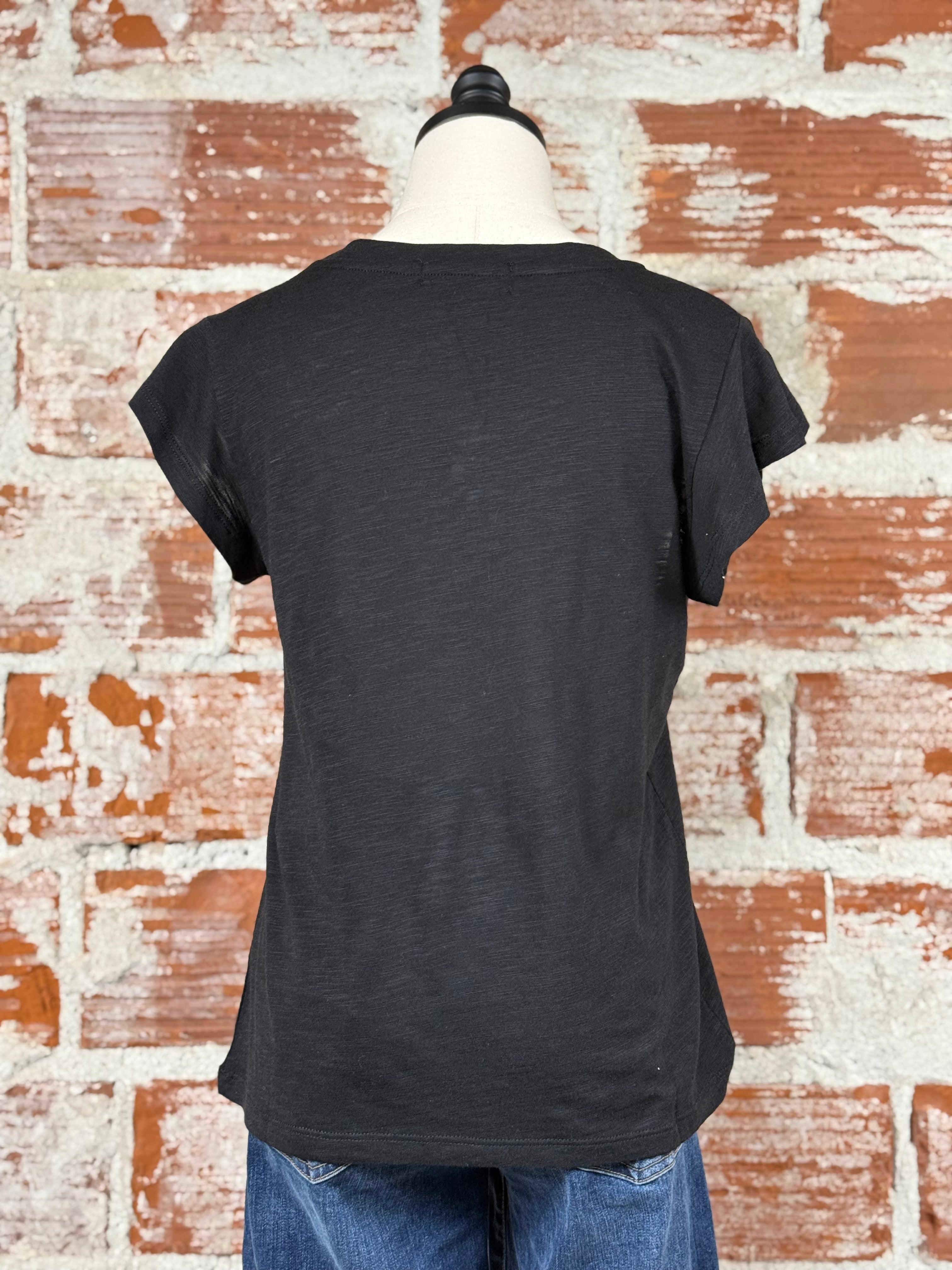 Sanctuary West Side Tee in Black-122 - Jersey Tops S/S (Dec - May)-Little Bird Boutique