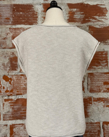 Sanctuary Easy Sweater Tee in Flax-132 - Sweaters S/S (Dec - May)-Little Bird Boutique