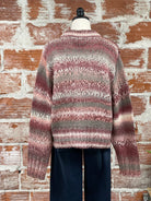 Apricot Icot Chunky Sweater in Berry Multi-131 - Sweaters F/W (June - Nov)-Little Bird Boutique