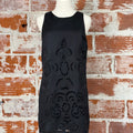 Sanctuary Embroidered Blooms Dress in Black-151 Dresses - Short-Little Bird Boutique