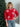 Snow Flake Sweater in Red and Ivory-133 - Sweaters (Holiday)-Little Bird Boutique