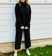 Z Supply Scout Rib Pant in Black-220 Pants-Little Bird Boutique