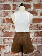 Sanctuary Renegade Shorts in Sepia-232 Shorts-Little Bird Boutique