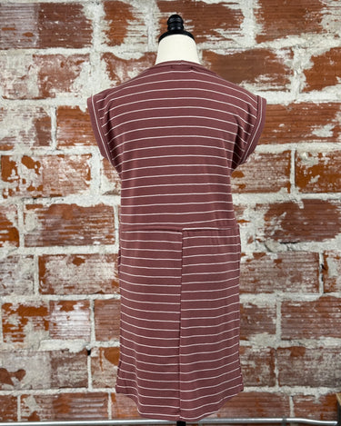 Fresno Dress in Marsala-151 Dresses - Short-Little Bird Boutique