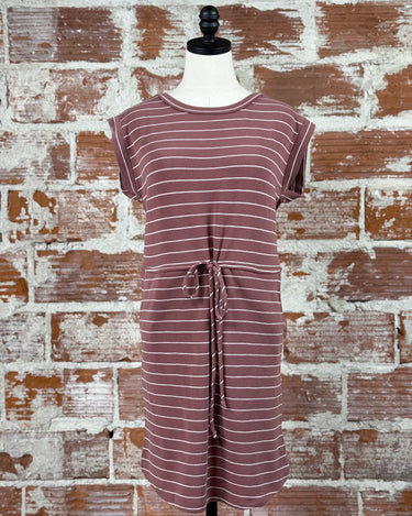 Fresno Dress in Marsala-151 Dresses - Short-Little Bird Boutique