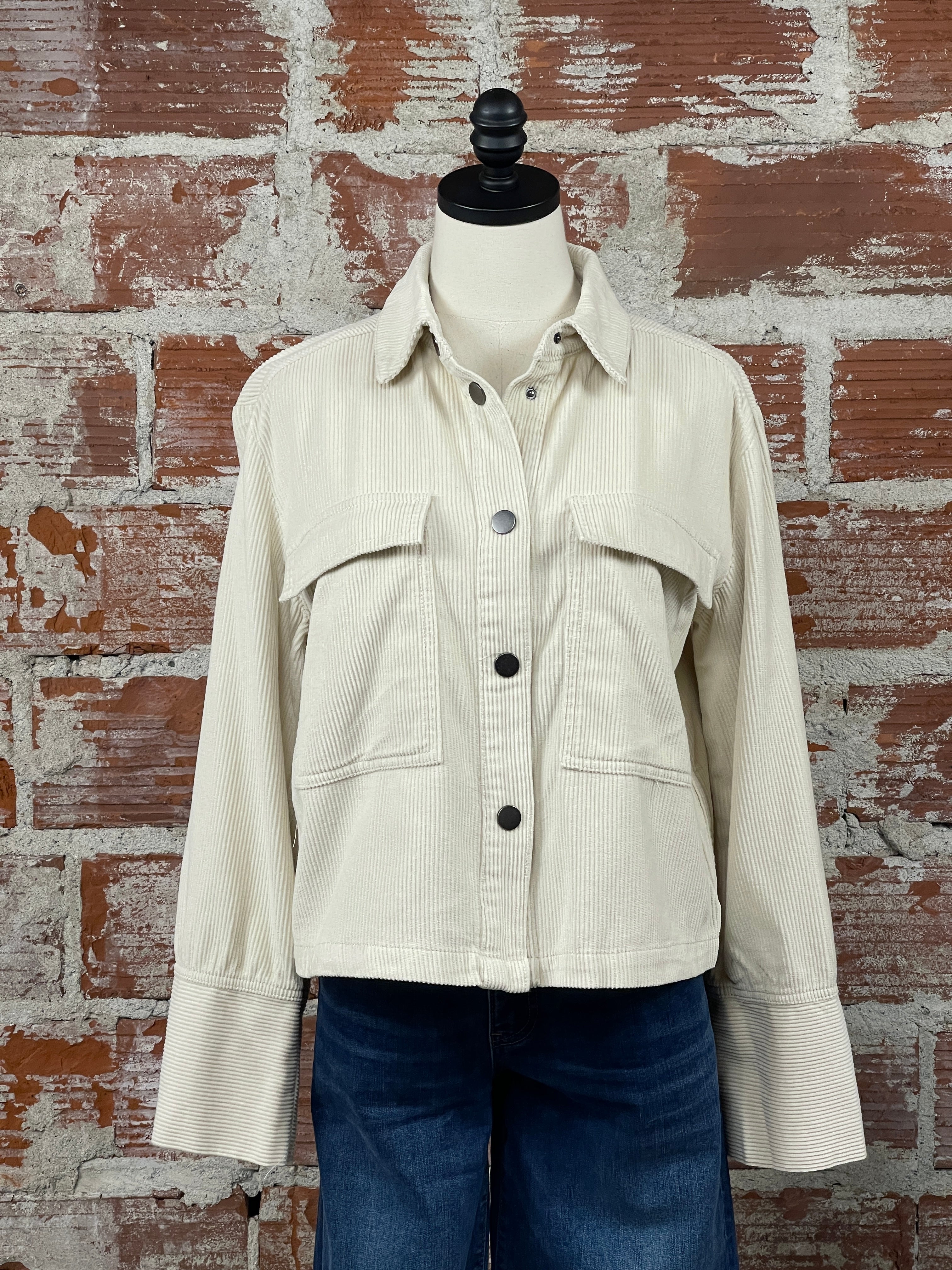 Danna Jacket in Birch-141 Outerwear Coats & Jackets-Little Bird Boutique