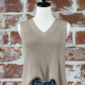 Reed Sweater Tank in Mocha-132 - Sweaters S/S (Dec - May)-Little Bird Boutique