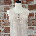 Chill Tank in Almond-112 - Woven Top S/S (Dec - May)-Little Bird Boutique