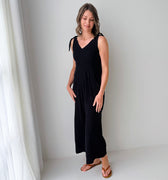 Apricot Tetra Jumpsuit in Black