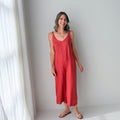 Etonia Jumpsuit in Brick-160 Jumpsuits/ Rompers-Little Bird Boutique