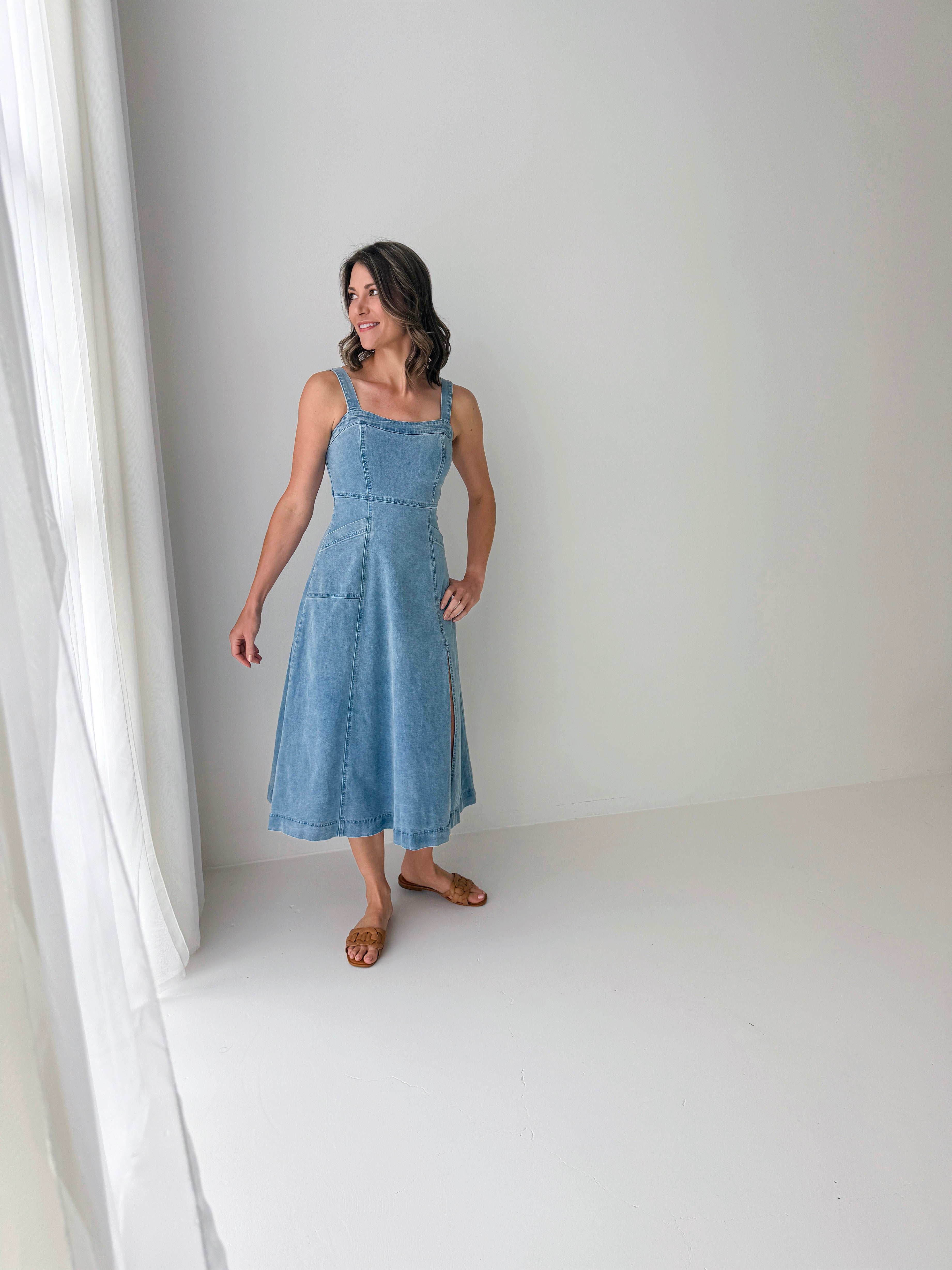 Summer Nights Denim Dress