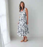 Jak & Rae Lorenza Black & White Dress