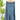 Black Tape Belted Denim Skirt in Mid Blue Wash-231 Skirts-Little Bird Boutique