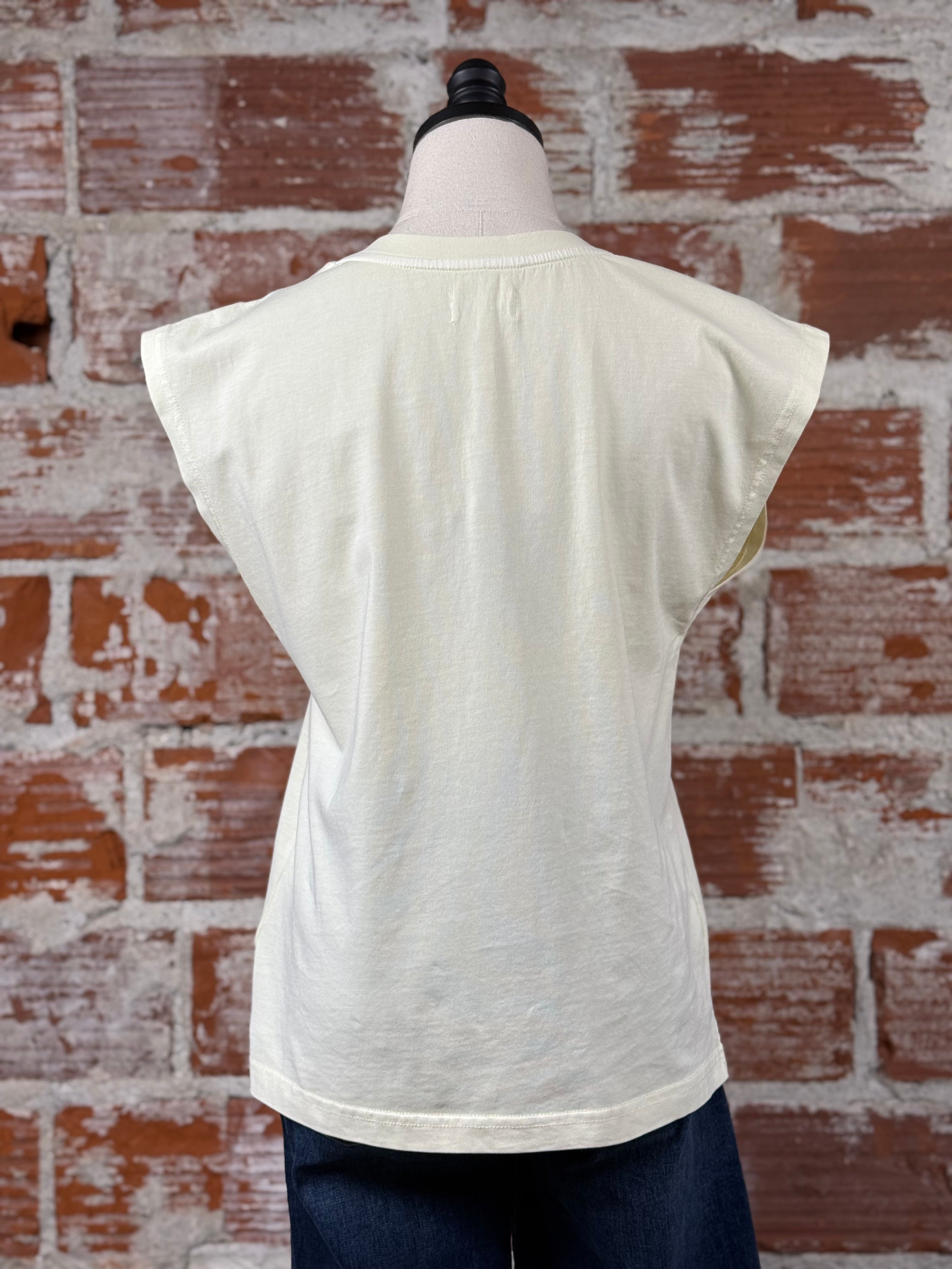 Thread and Supply Romy Tee in Bone-122 - Jersey Tops S/S (Dec - May)-Little Bird Boutique