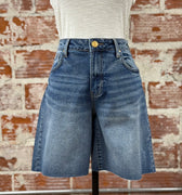 Kut from the Kloth Hailey High Rise Long Bermuda Shorts in Vigor-232 Shorts-Little Bird Boutique