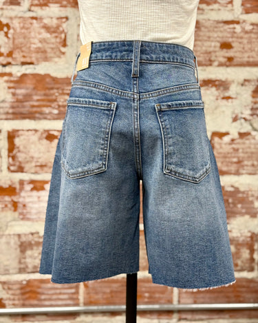 Kut from the Kloth Hailey High Rise Long Bermuda Shorts in Vigor-232 Shorts-Little Bird Boutique