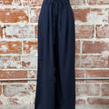 Apricot Pinstripe Tailored Trouser in Navy-220 Pants-Little Bird Boutique